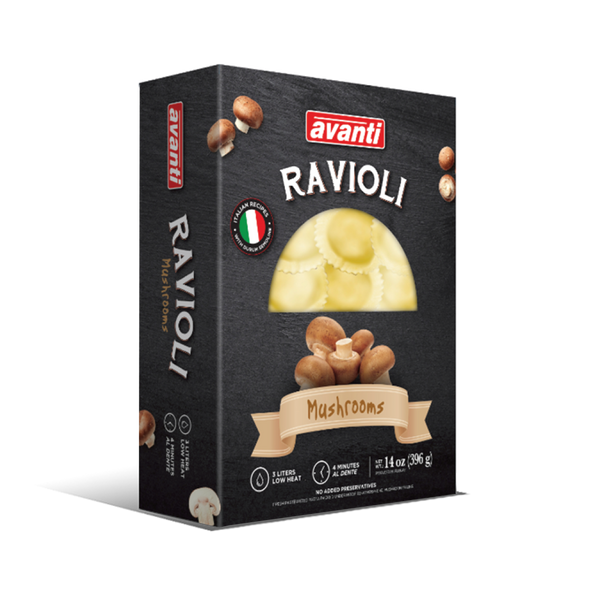 Ravioli mushrooms