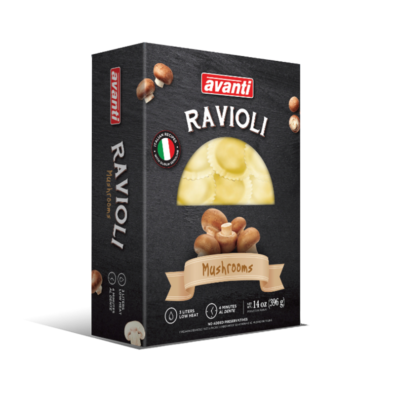 Ravioli mushrooms