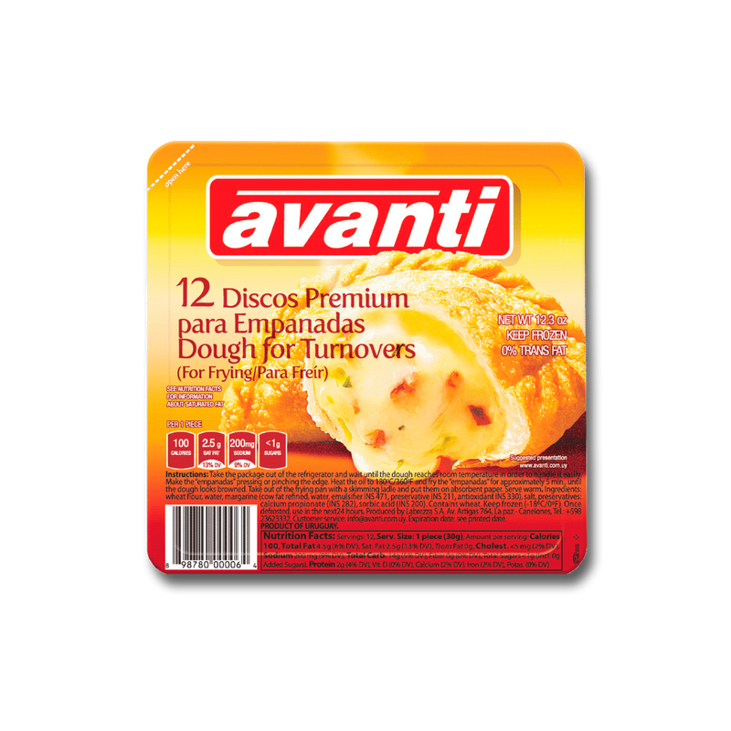 Empanadas Disc Dough Pastry